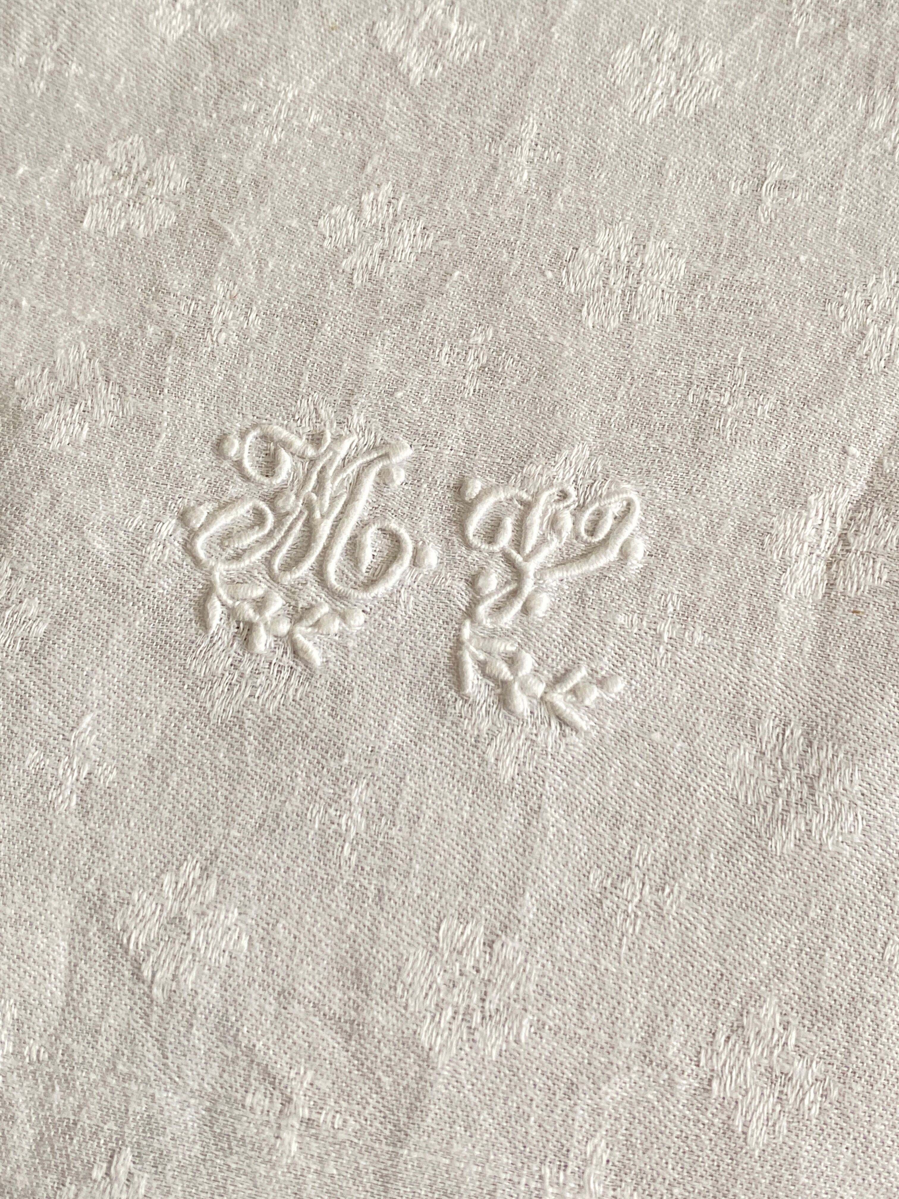 Set of 2 old napkins