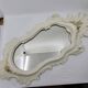 Farnesiana Mirror by Carlo Corvi in ceramic Italy 1950