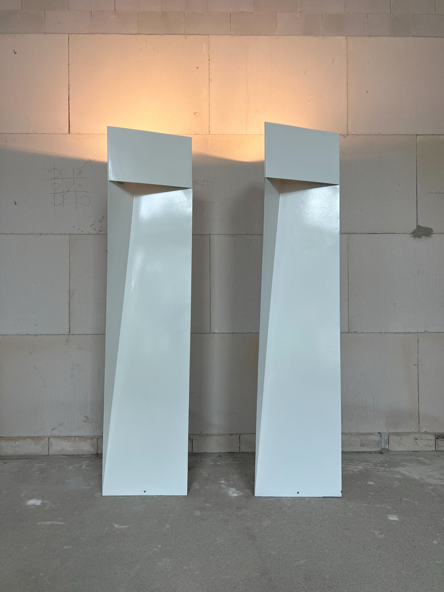 Mart van Schijndel for Martech “Slack I” Floor Lamps, 1979
