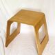 Tabouret/Table d'appoint en contreplaqué vintage Benjamin Birch, Lisa Norinder pour IKEA