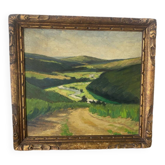 20th century school landscape