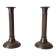 Pair of antique neoclassical candlesticks