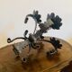 Wrought iron chandelier