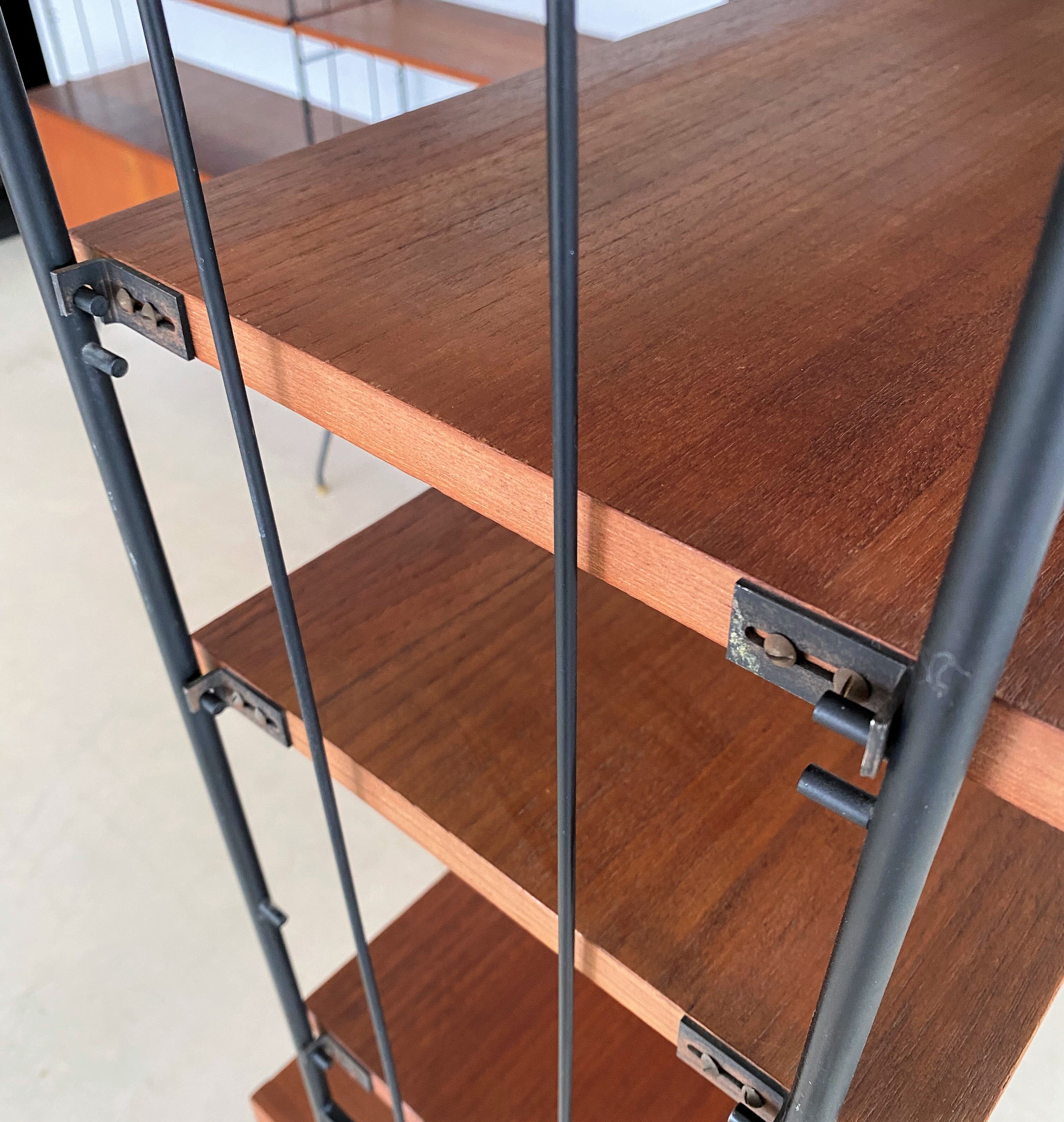 Vintage standing modular wall unit