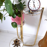 Brass plant holder