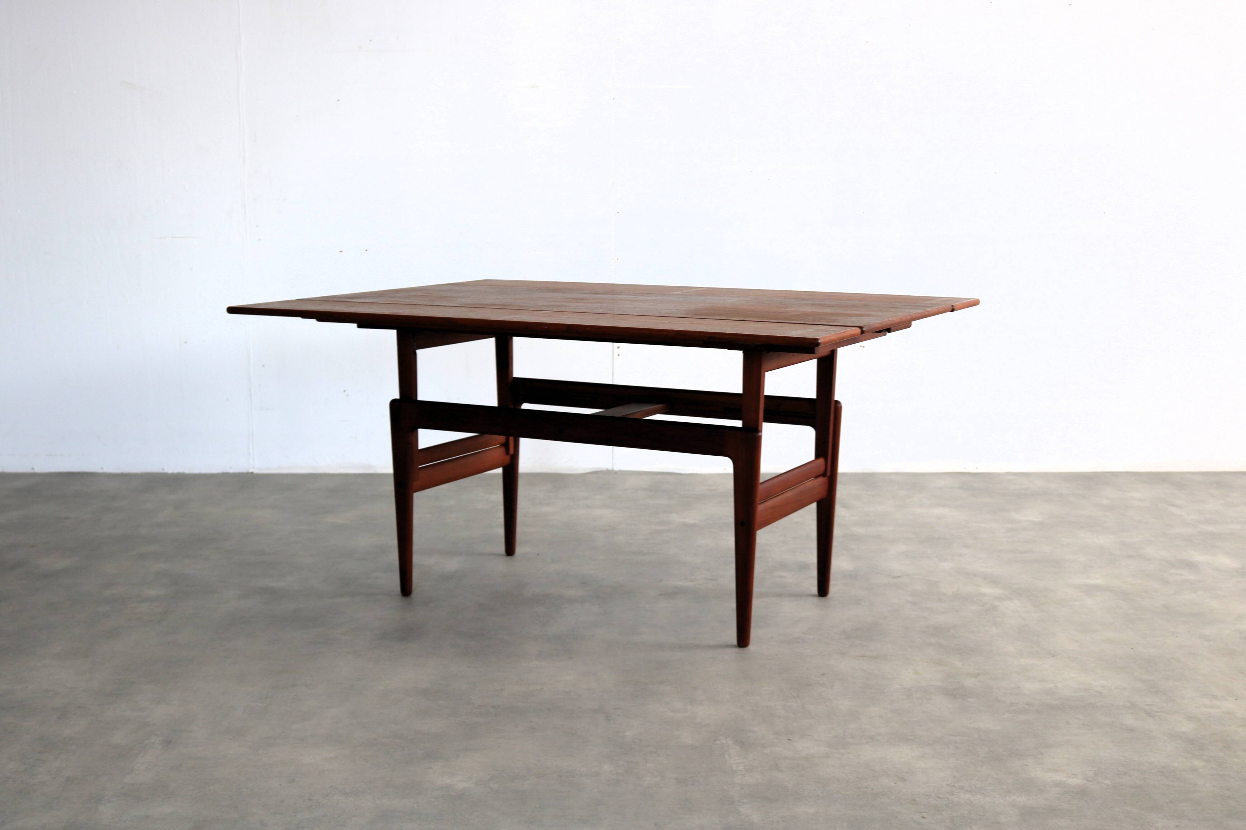 vintage coffee table | dining table | 1960s | Kai Kristiansen | Elevator