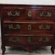 Rustic walnut chest of drawers from the 18th century