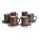 Vintage stoneware coffee mugs