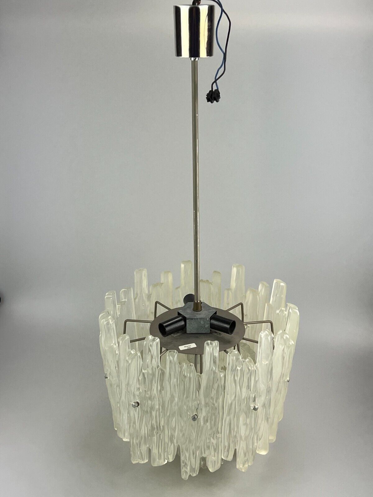 60s 70s lamp light ceiling lamp chandelier plastic space age