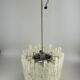 60s 70s lamp light ceiling lamp chandelier plastic space age