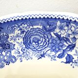 Saladier Villeroy & Boch motif Burge land bleu