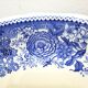 Saladier Villeroy & Boch motif Burge land bleu
