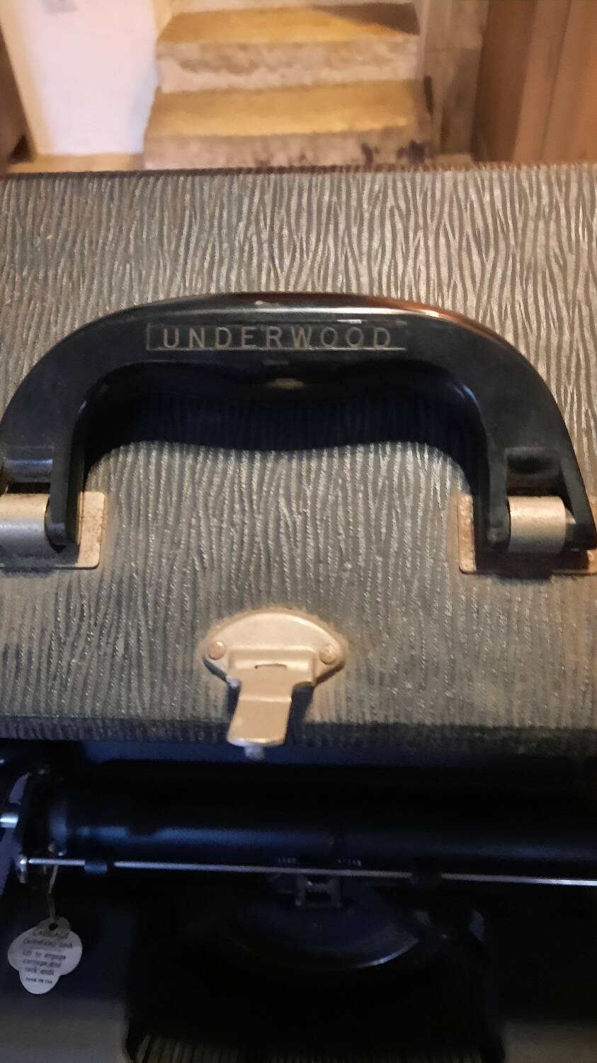 Underwood typewriter