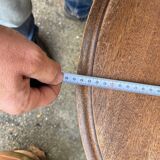 Art deco pedestal table