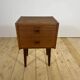 Danish teak bedside table – Scandinavian mid-century design, 1960s