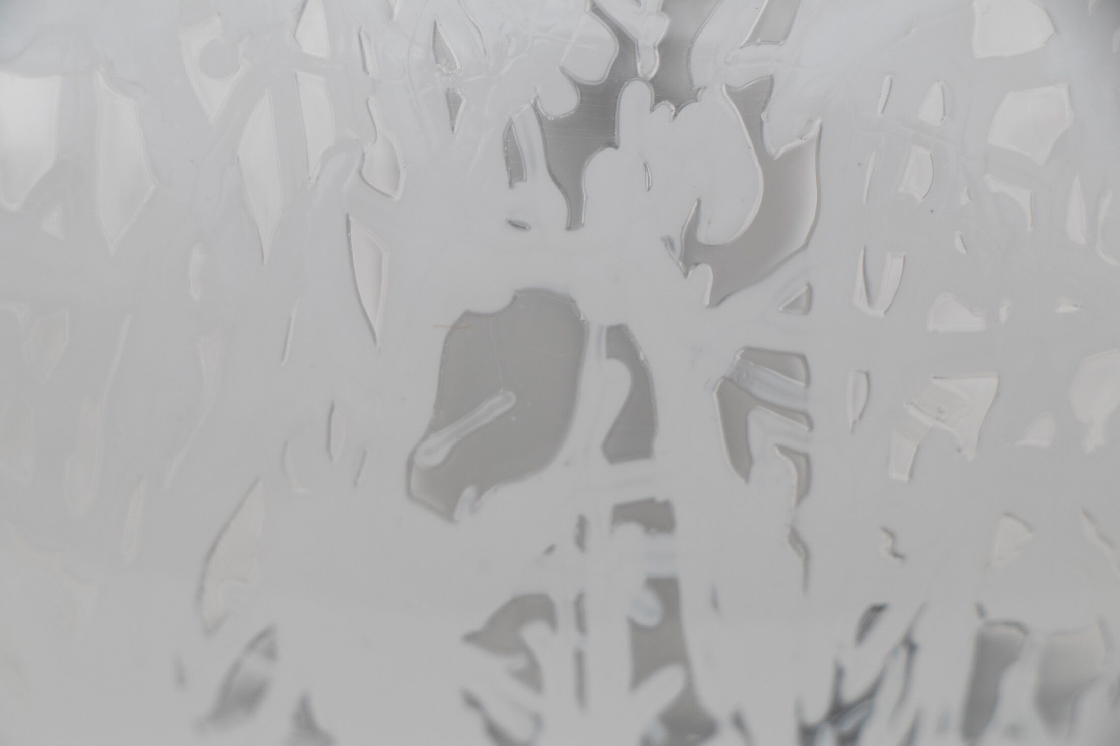 Midcentury Murano Glass Light Bulb Lamp