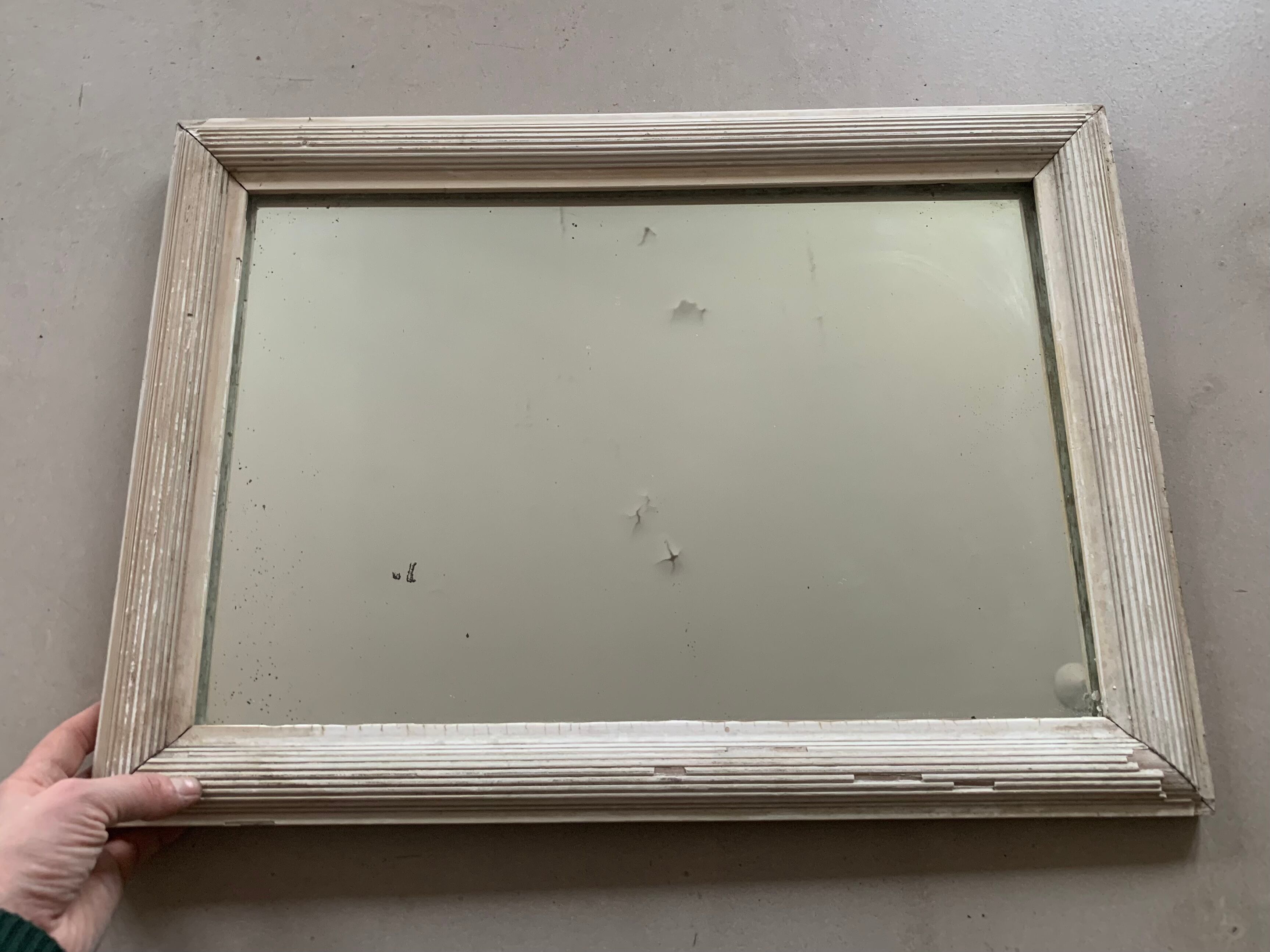 Antique mirror 38x50cm