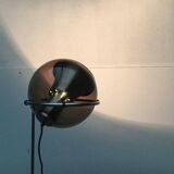 Mid-century Dutch space ball floor lamp by Gepo, 1960s.