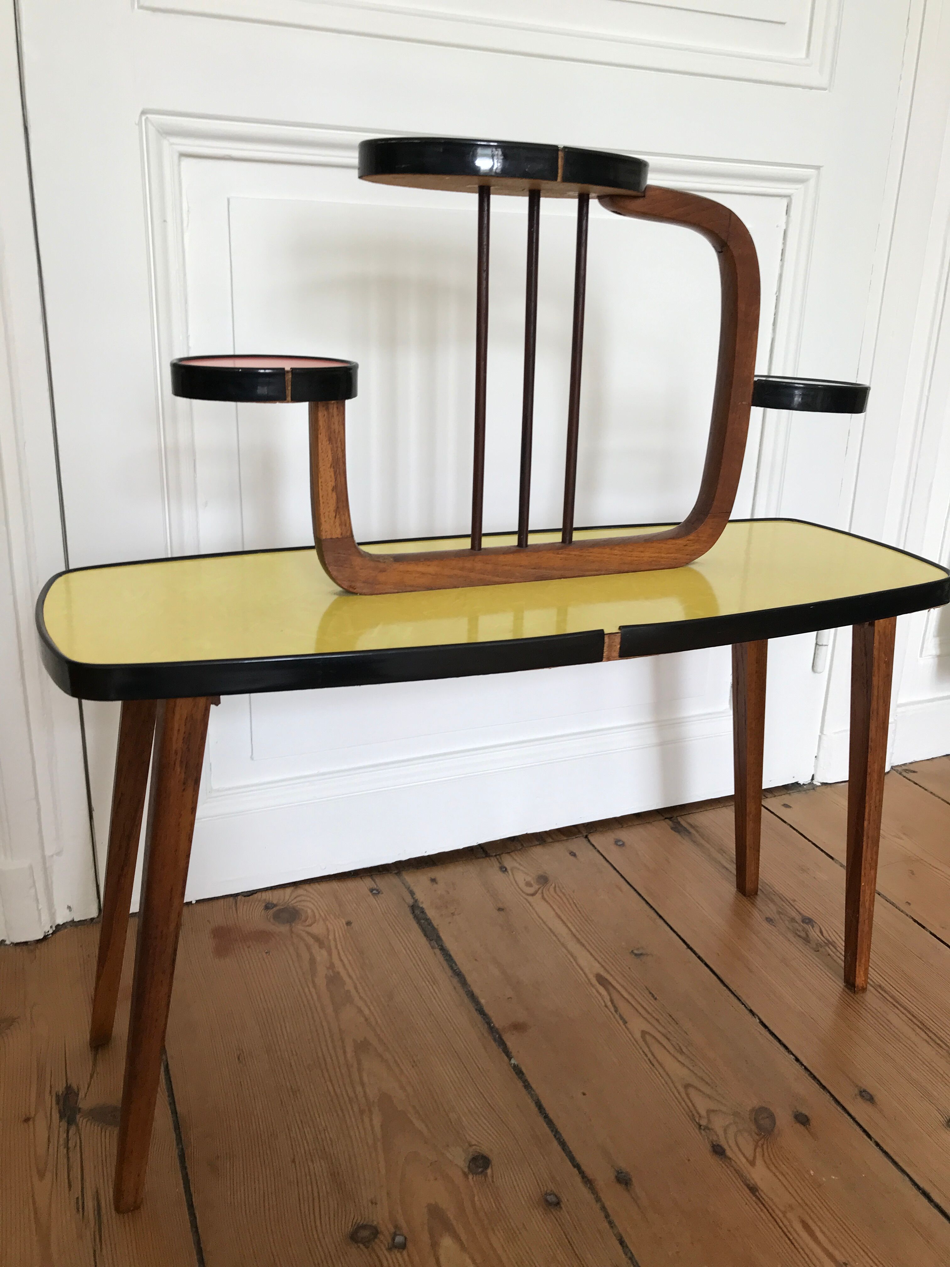 Formica plant holder from the 50s