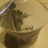 Decorative pot C.MILIET