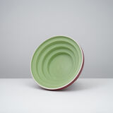 Coupe à fruits modèle 540 de Ettore Sottsass pour Bitossi, 1985