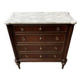 Petite commode en acajou de style Louis XVI, d’époque XXeme