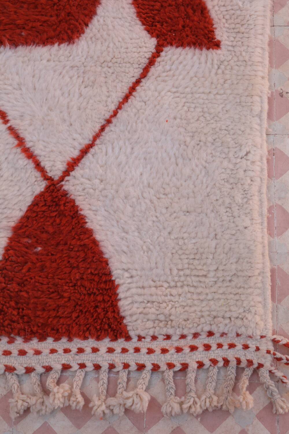 Berber Beni Ouarain wool rug