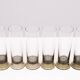 Set of Six Smoked Glass Beer Glasses by Rosenthal, 1970s