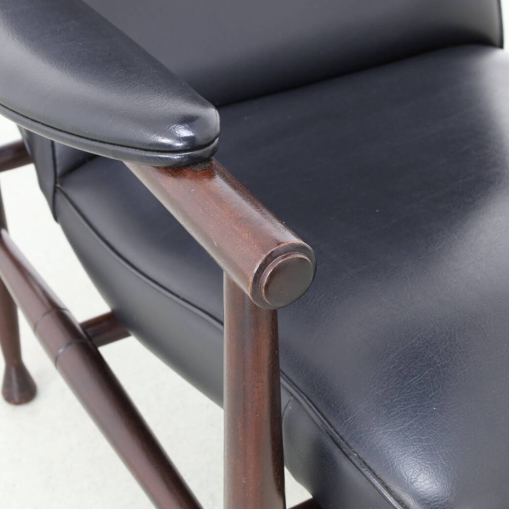 Fauteuil de salon moderne néerlandais du milieu du siècle par TopForm, années 1960