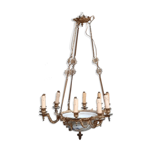 Suspension à 9 lumière