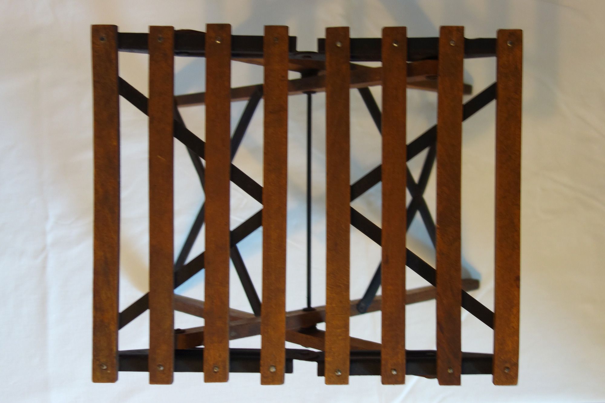 Very old folding stool with carrying handle 30/40s