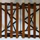 Very old folding stool with carrying handle 30/40s