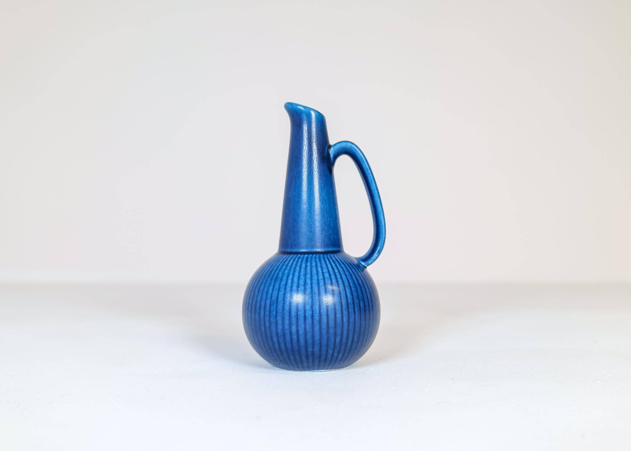 Mid-century modern set of 3 vases and bowl Rörstrand Ritzi Gunnar Nylund