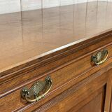 English buffet from the late 19th century in walnut.