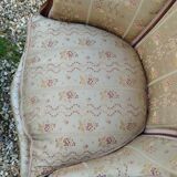 Paire de fauteuils anciens style louis xv