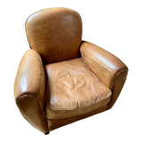 Club leather armchair