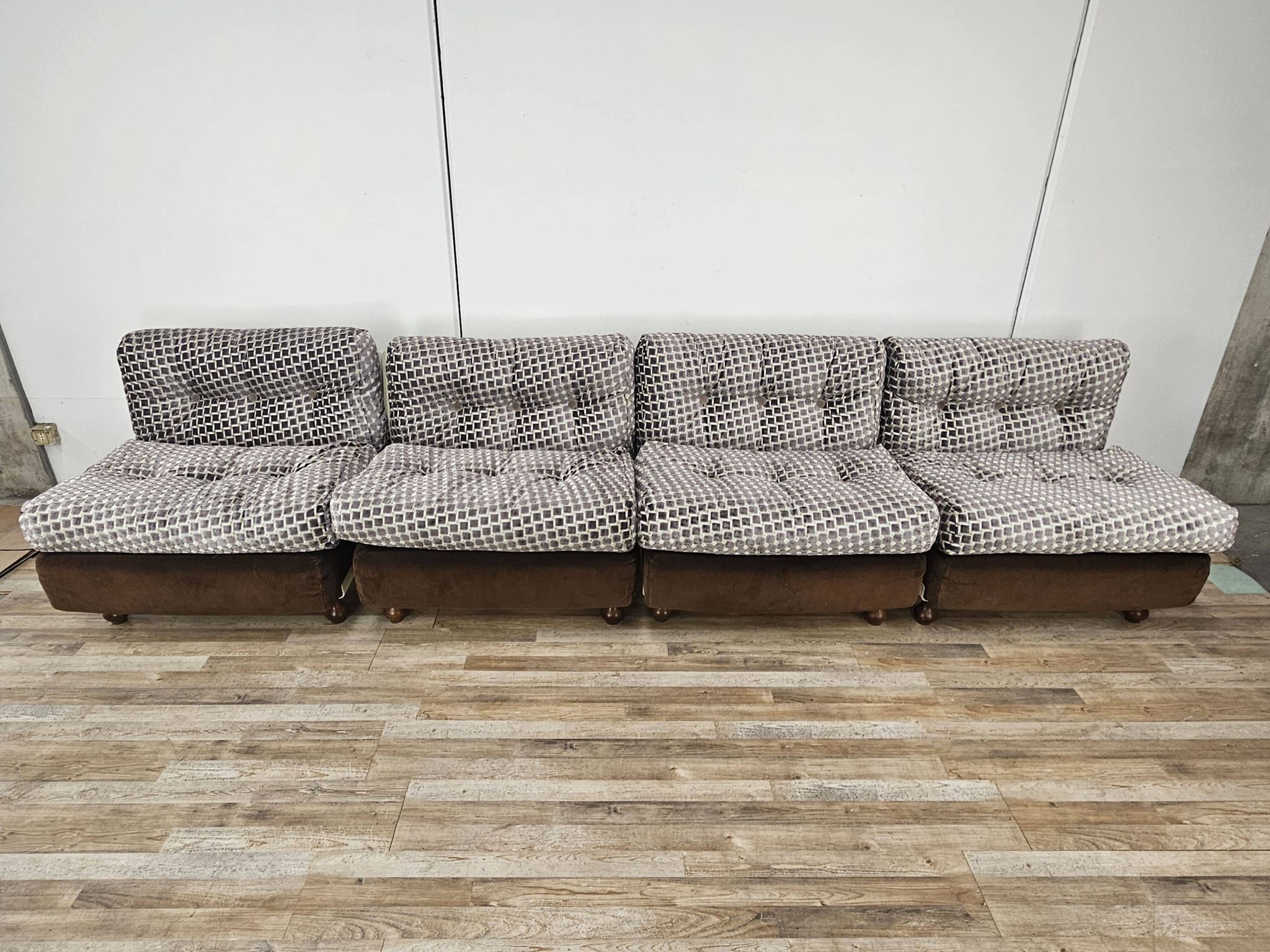 Quatre fauteuils Amanta de Mario Bellini pour C&B Italia, années 1970