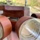 Vintage wall spice wheel digsmed teak 1964