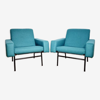 Pair of G10 armchairs by Pierre Guariche for Airborne, circa 1955