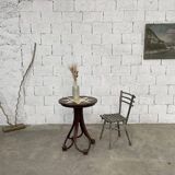 Thonet beech pedestal table from the 1900s