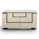 White lacquered enfilade by Jean Claude Mahey published by Rochebobois.