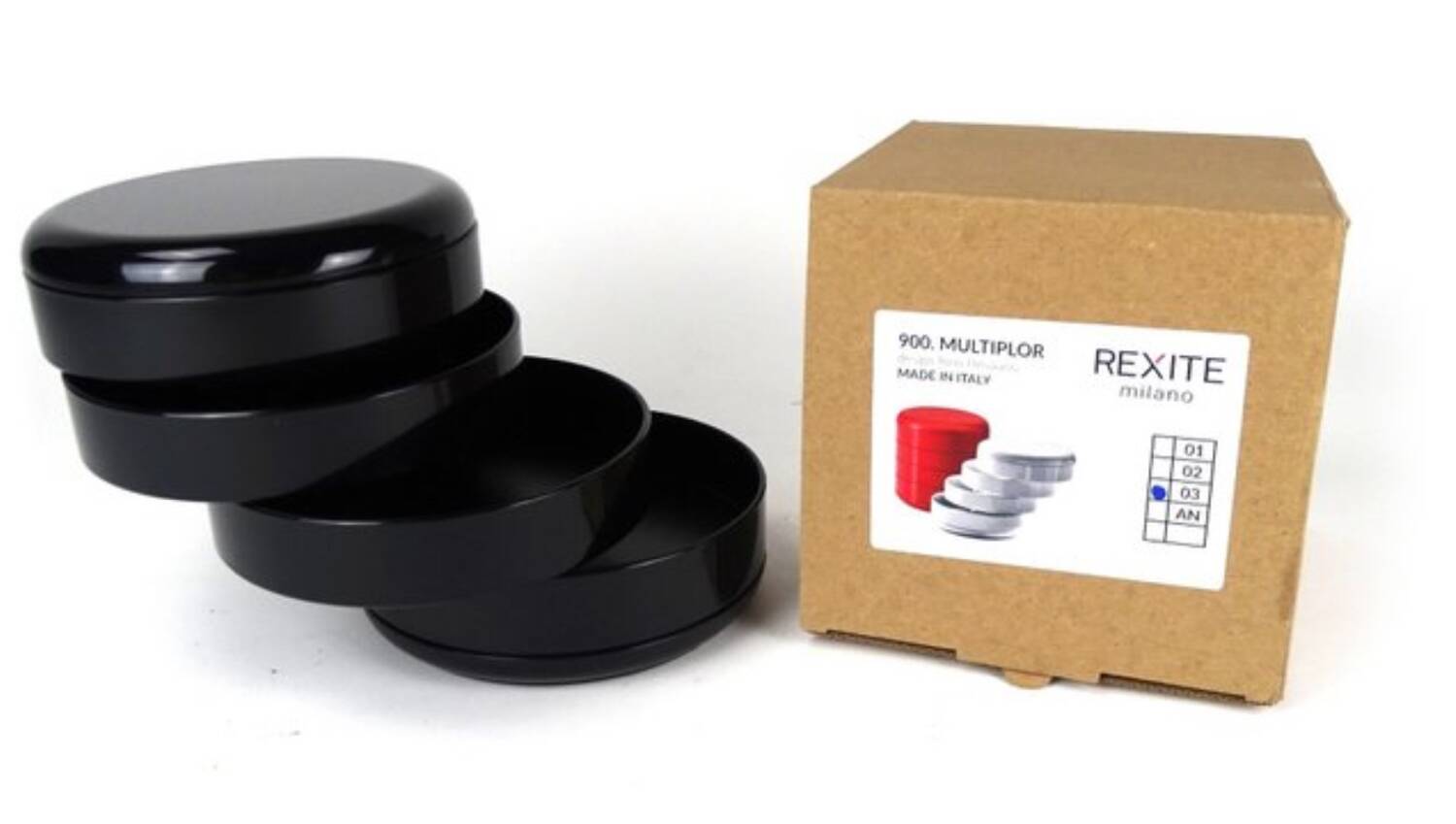 “Rexite” storage box, by Rino Pirovano