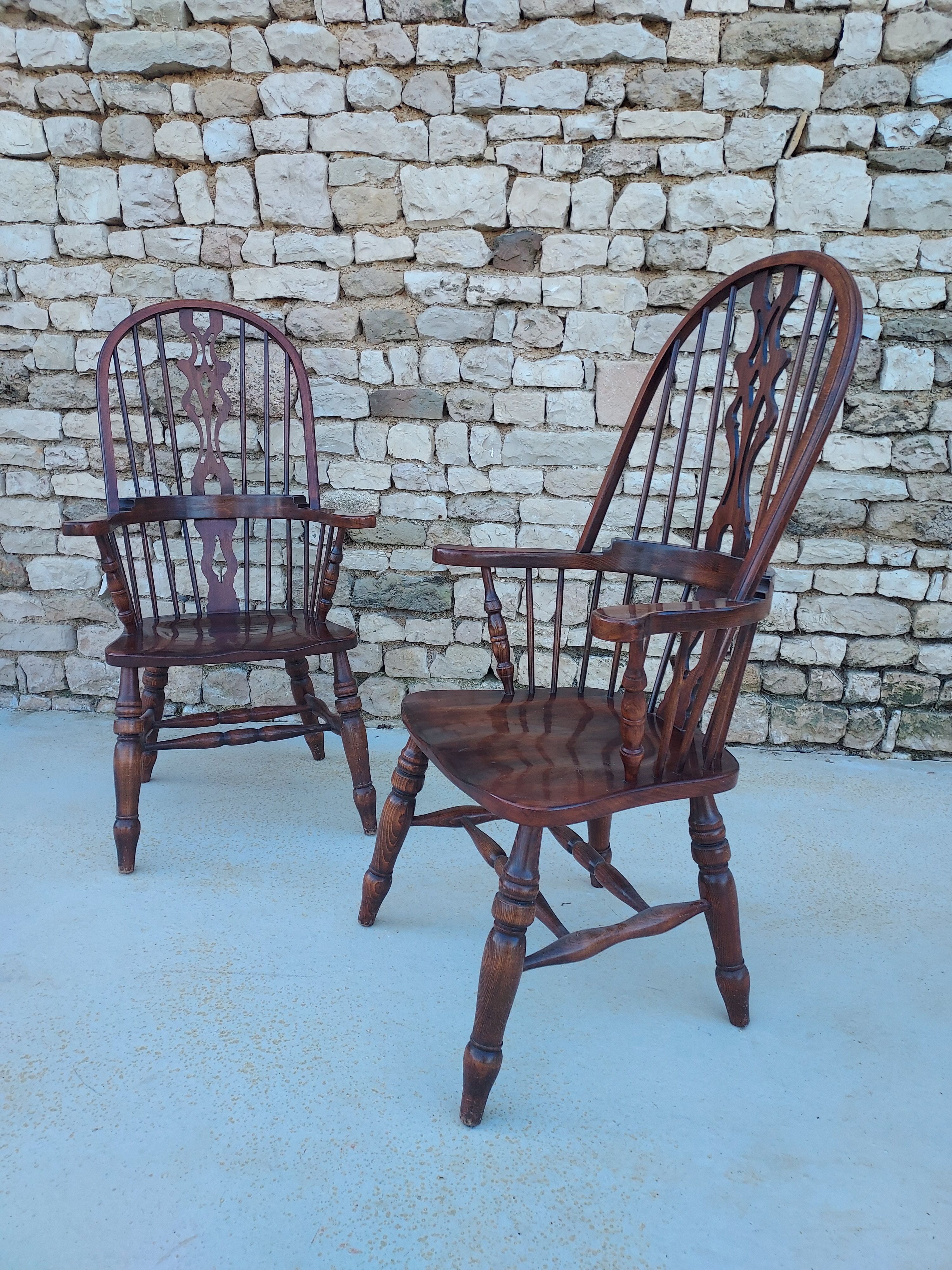 Windsor armchairs