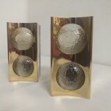 Pair of wall sconce 70s