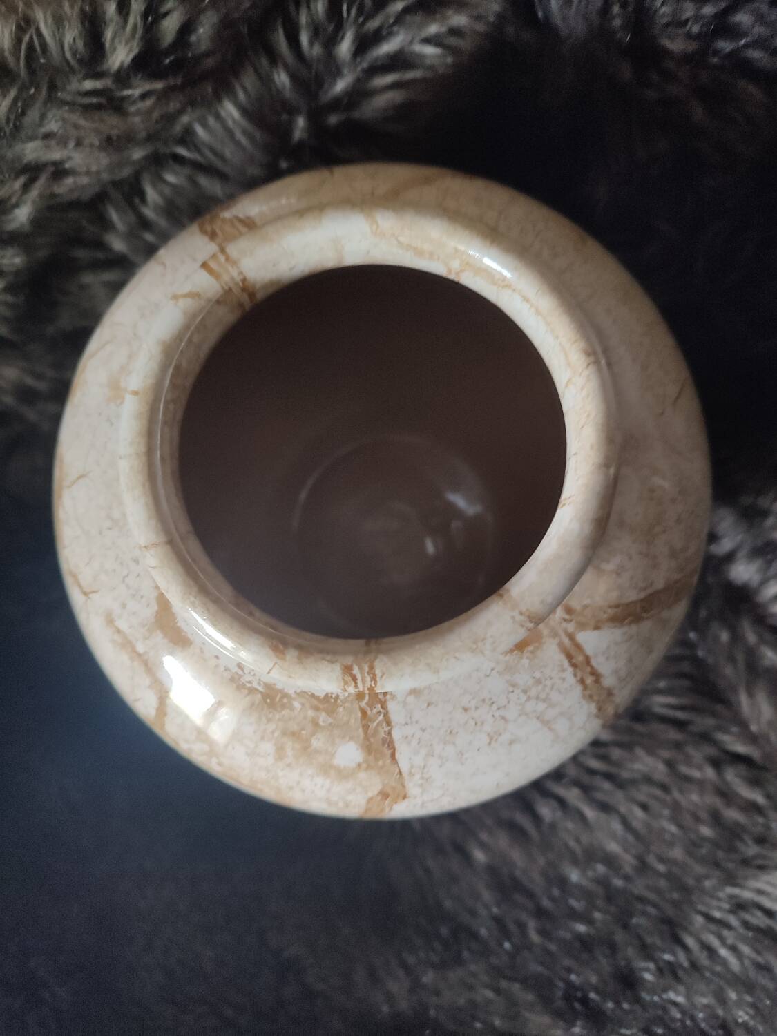 West Germany Scheurich ball vase, model 504, 20 cm