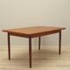 Teak table, Danish design, 1970s, production: Denmark