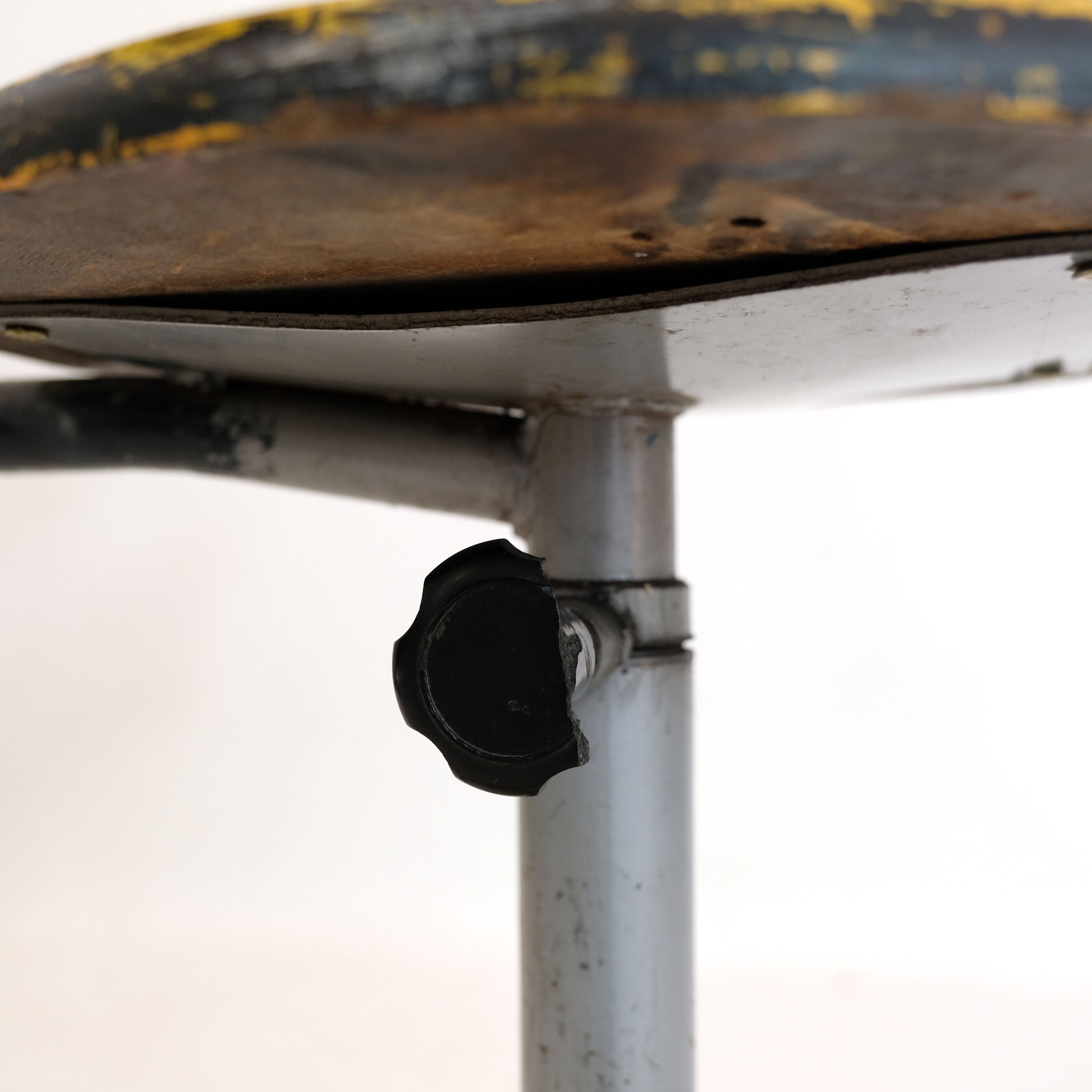 High-adjustable workshop chair, 1960-1970.