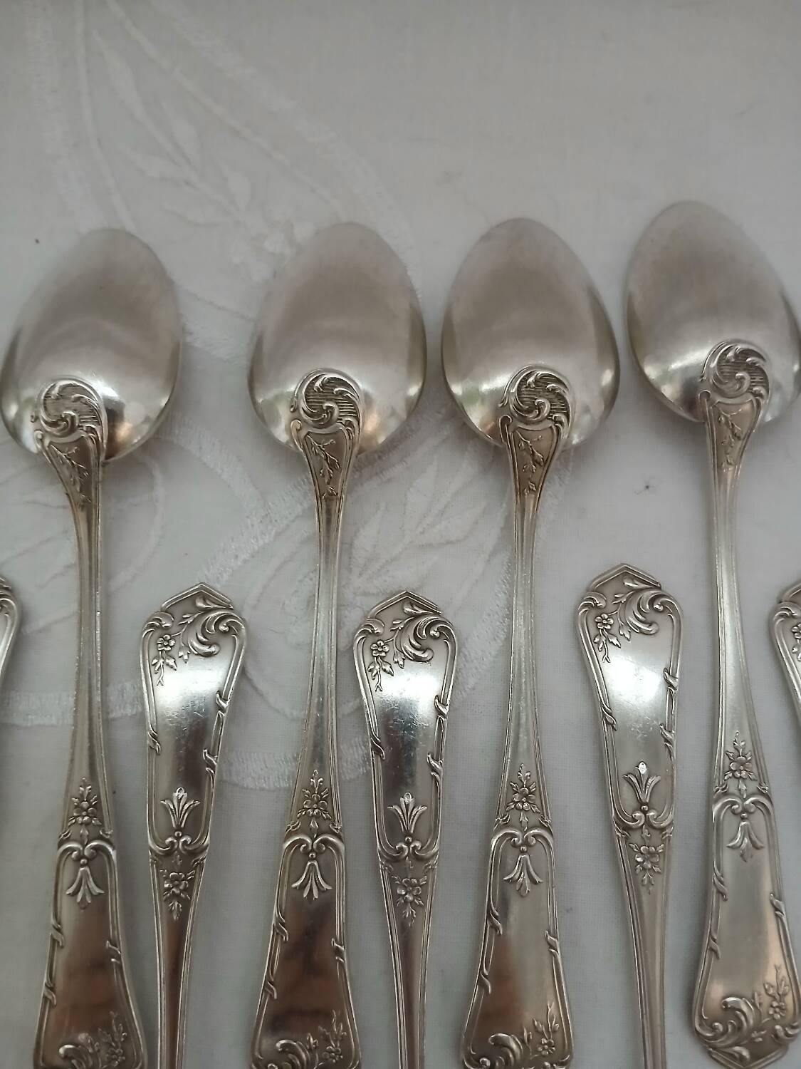 36 antique silver-plated cutlery sets "Boulenger"