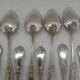 36 antique silver-plated cutlery sets "Boulenger"