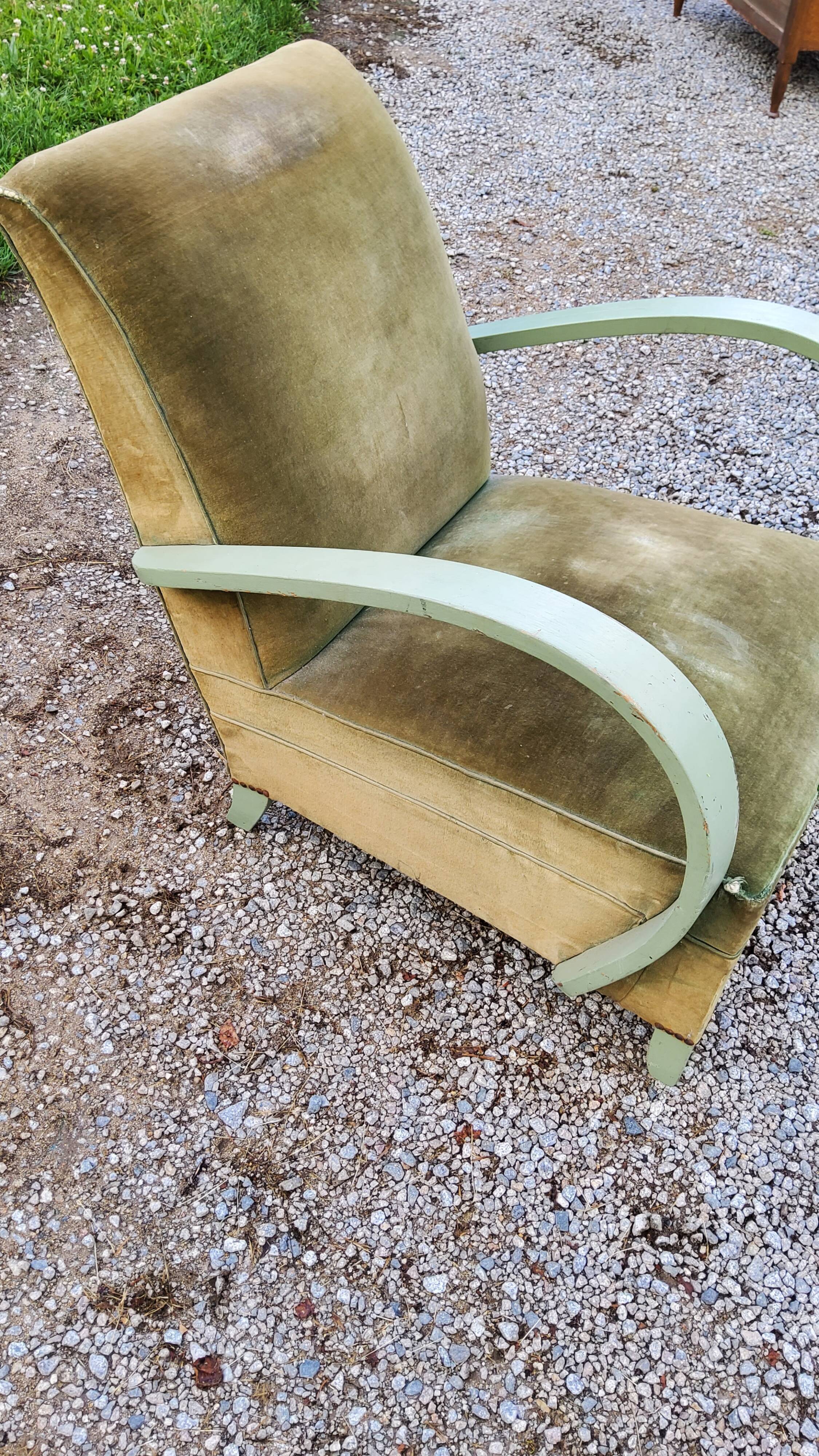 Pair of armchairs from the 30s/50s